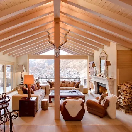 Chalet Grace Dağ evi Zermatt