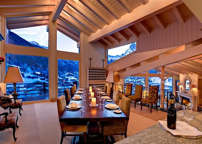 Chalet Grace Dağ evi Zermatt